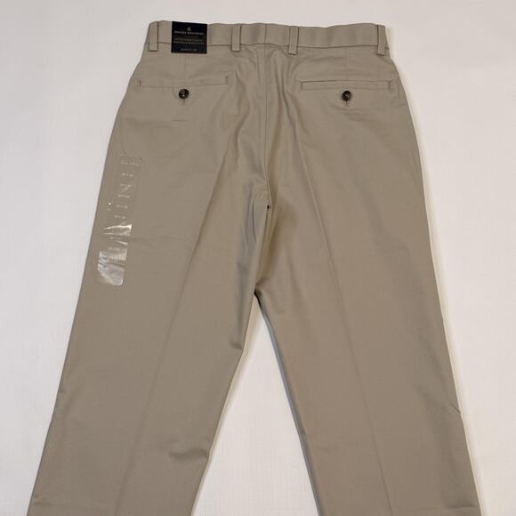 Brooks Brothers Pants Mens 30x30 Khaki Advantage Chino Wrinkle Resistant Stretch - Picture 5 of 15